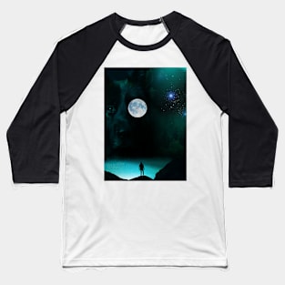 Howl At the Moon Baseball T-Shirt